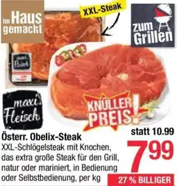 Maximarkt Obelix-Steak Angebot