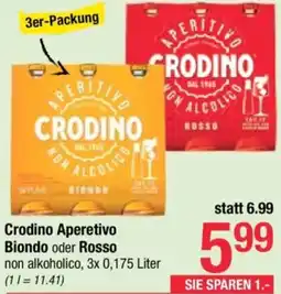 Maximarkt Crodino Aperetivo Biondo oder Rosso Angebot