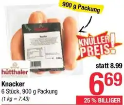Maximarkt Knacker Angebot