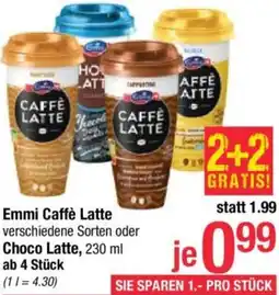 Maximarkt Emmi Caffè Latte oder Choco Latte Angebot