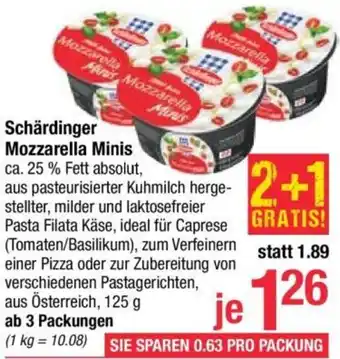 Maximarkt Mozzarella Minis Angebot