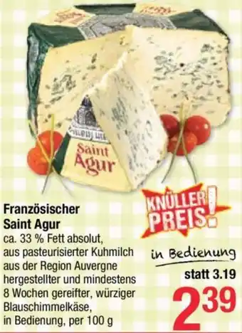 Maximarkt Französischer Saint Agur Angebot