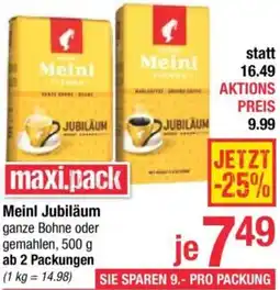Maximarkt Jubiläum Angebot