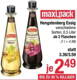 Maximarkt Hengstenberg Essig Angebot