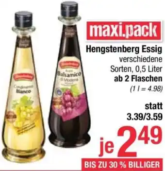 Maximarkt Hengstenberg Essig Angebot