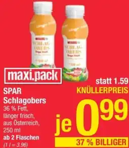 Maximarkt Schlagobers Angebot