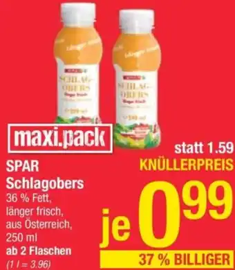 Maximarkt Schlagobers Angebot