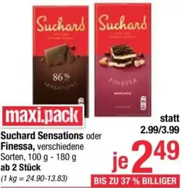 Maximarkt Suchard Sensations oder Finessa Angebot
