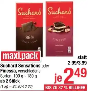 Maximarkt Suchard Sensations oder Finessa Angebot