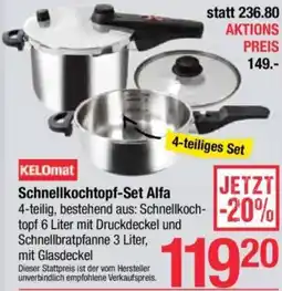 Maximarkt Schnellkochtopf-Set Alfa Angebot