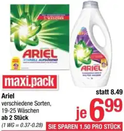 Maximarkt Ariel Angebot