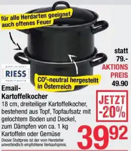 Maximarkt Email- Kartoffelkocher Angebot