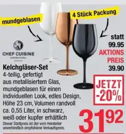 Maximarkt Kelchgläser-Set Angebot