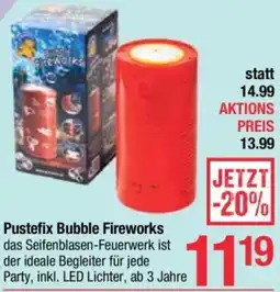 Maximarkt Pustefix Bubble Fireworks Angebot