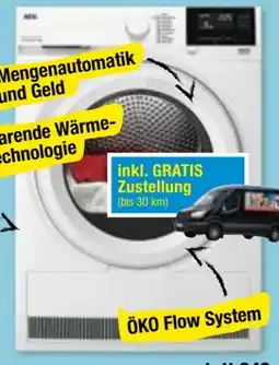 Maximarkt AEG Wärmepumpentrockner TR7T60580 Angebot