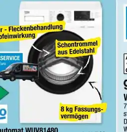 Maximarkt Beko Waschautomat WUV81480 Angebot