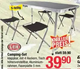 Maximarkt Camping-Set Angebot