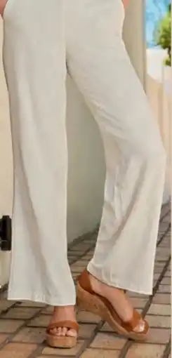 NKD Laura Torelli Damen Leinenhose Angebot