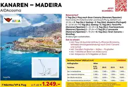 Billa Reisen Kanaren - madeira aidacosma Angebot