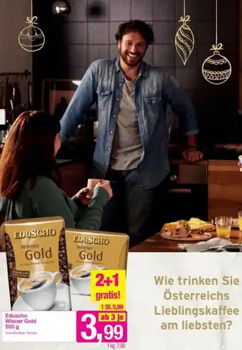 Sutterlüty Eduscho Wiener Gold 500g Angebot