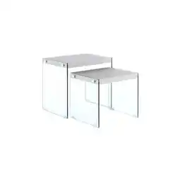 XXXLutz Beistelltischset in Glas, Holzwerkstoff Angebot