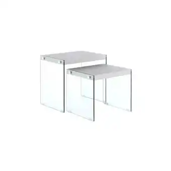 XXXLutz Beistelltischset in Glas, Holzwerkstoff Angebot