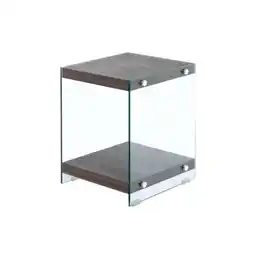 XXXLutz Beistelltisch in Glas, Holzwerkstoff 35/35/45 cm Angebot