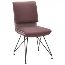 XXXLutz Stuhl in Flachgewebe Echtleder naturbelassen Angebot