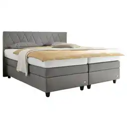 XXXLutz Boxspringbett 180/200 cm in Grau Angebot