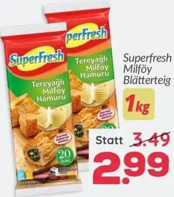ETSAN Superfresh Milföy Blätterteig Angebot