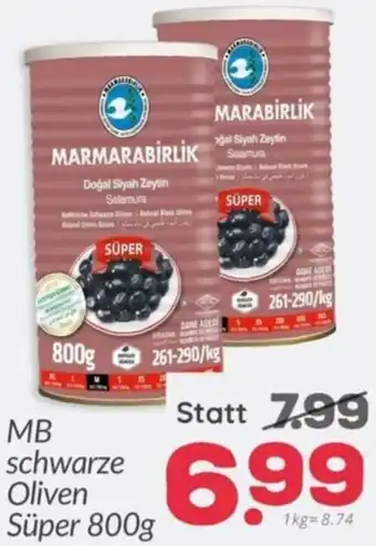 ETSAN MB schwarze Oliven Süper Angebot