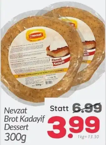 ETSAN Nevzat Brot Kadayif Dessert Angebot