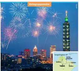 Hofer Reisen Hofer-Reisen Silvester in Taipeh-Sternfahrt & City-Trip-Taiwan Angebot