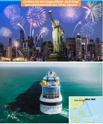 Hofer Reisen Hofer-Reisen Silvester in New York-Südliche Karibik-City-Trip-Kreuzfahrt Angebot
