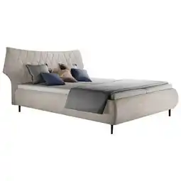 XXXLutz Polsterbett inkl. Matratze 160/200 cm in Creme Angebot