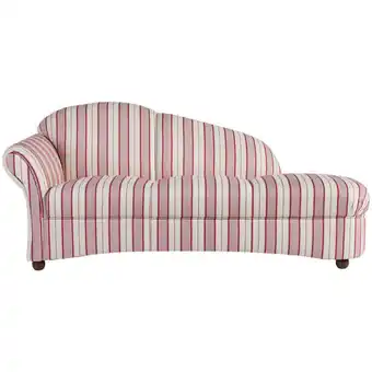XXXLutz Récamiere in Flachgewebe Rot, Beige Angebot