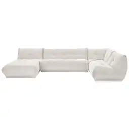 XXXLutz Wohnlandschaft in Kord Weiß Angebot