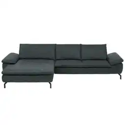 XXXLutz Ecksofa in Mikrofaser Blaugrau Angebot