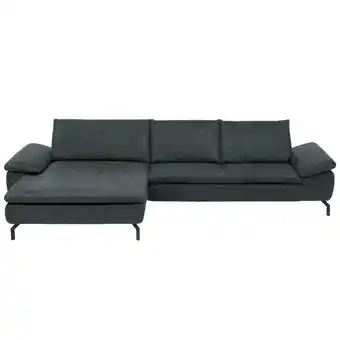 XXXLutz Ecksofa in Mikrofaser Blaugrau Angebot