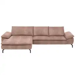 XXXLutz Ecksofa in Mikrofaser Altrosa Angebot