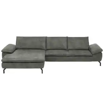 XXXLutz Ecksofa in Mikrofaser Grau Angebot