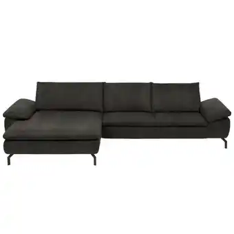 XXXLutz Ecksofa in Mikrofaser Graphitfarben Angebot