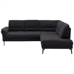 XXXLutz Ecksofa in Webstoff Anthrazit Angebot