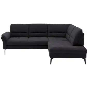 XXXLutz Ecksofa in Webstoff Anthrazit Angebot