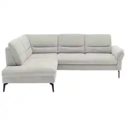 XXXLutz Ecksofa in Webstoff Creme Angebot
