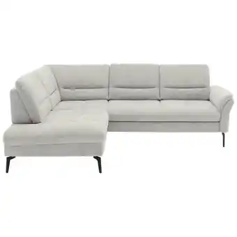 XXXLutz Ecksofa in Webstoff Creme Angebot