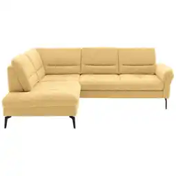 XXXLutz Ecksofa in Webstoff Gelb Angebot