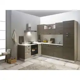 XXXLutz Eckküche 195/270 cm in Eichefarben Angebot
