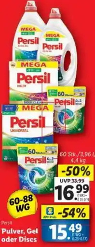 Lidl Pulver, Gel oder Discs Angebot