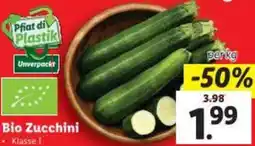 Lidl Bio Zucchini Angebot
